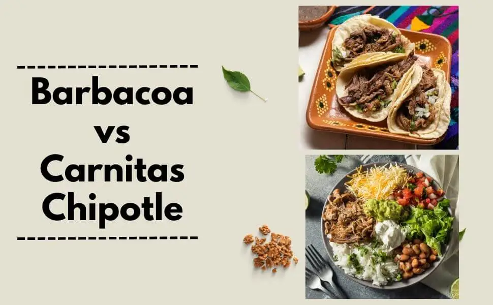 Barbacoa vs Carnitas Chipotle